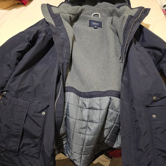 Mens jacket - L - Lands End -- navy color - Picture 5 of 8